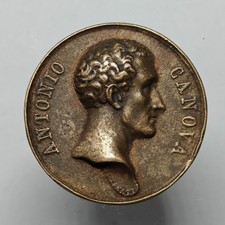Medaglia Antonio Canova al