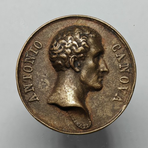Medaglia antonio canova - antonio,