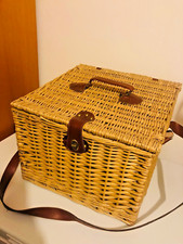 Grande cesto da Picnic Inglese vintage