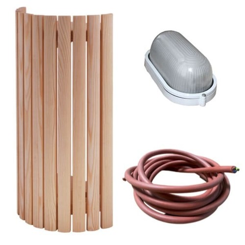 Set lampada sauna lampada
