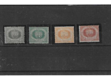 FRANCOBOLLI - 1892 SAN MARINO STEMMI 4 VALORI NUOVI MNH F/763