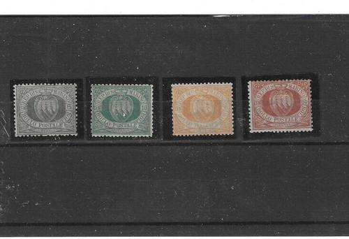 Francobolli 1892 san marino - -,
