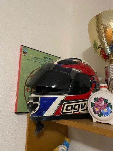 Casco helmet agv - helmet, vintage