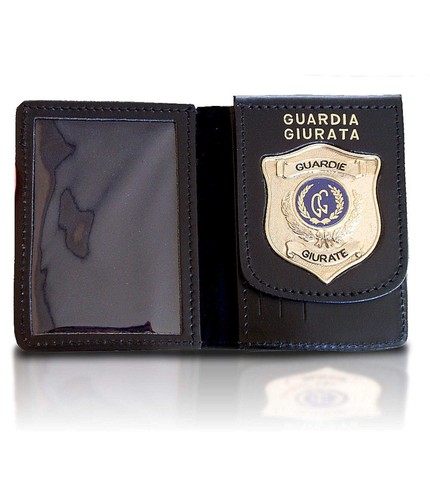 Portafogli pelle guardia - pelle,