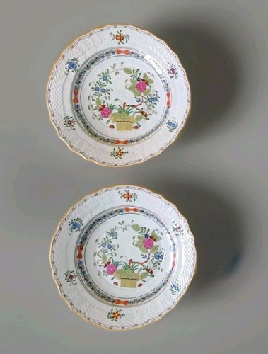 Herend indian basket - «indian, basket»