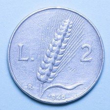 REPUBBLICA ITALIANA 2 LIRE