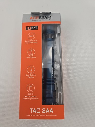 Torcia led acebeam tac 2aa - tac,