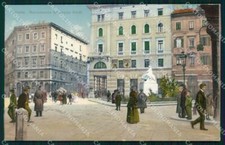 Trieste Città Monumento Giuseppe Verdi cartolina RT4640