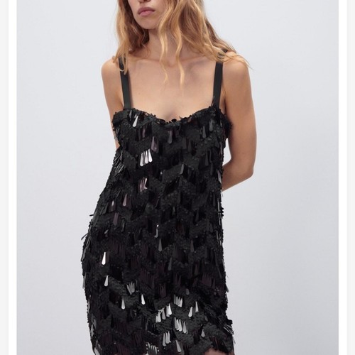 Mini abito zara con paillettes - mini,