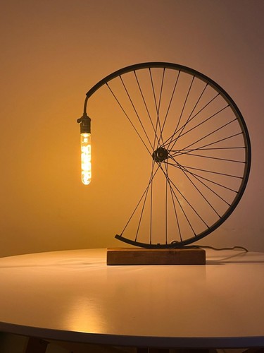 Lampada tavolo industrial - lampada,