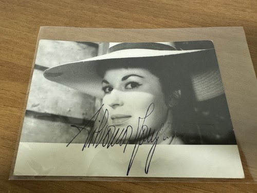 Fotografia foto card attrice
