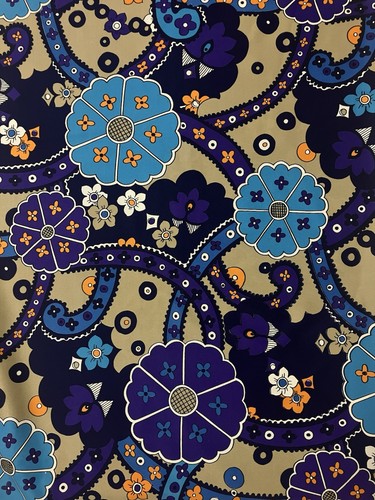 Tessuto paisley vintage medco - tessuto,