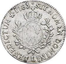 Francia France Luigi XVI ecu