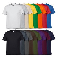 T-shirt Maglia Magliette Tshirt da Uomo Donna Lavoro in Cotone a Manica Corta