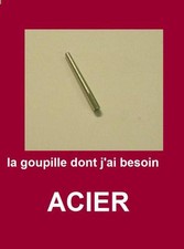 12 Spilli Conici In Acciaio