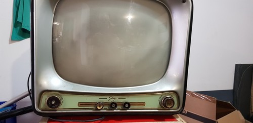 Televisore anni vintage - televisore,