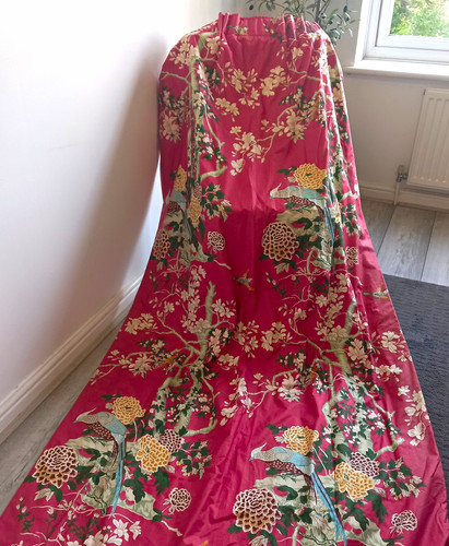 Tende interlineate vintage