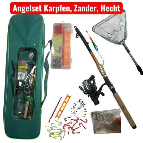Set pesca luccio lucioperca