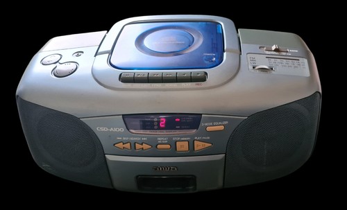 Aiwa csd a100 radio - aiwa, csd-a100