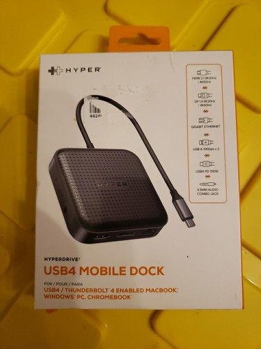 Hyperdrive dock mobile usb4 - dock,