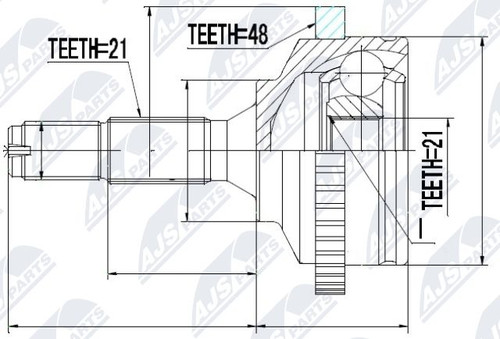 Npz 017 nty kit giunto - nty,