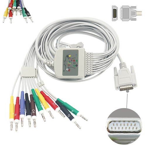 Cavo ecg cavi pin - ecg,