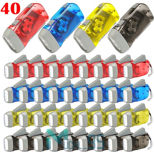 Torcia led manovella senza