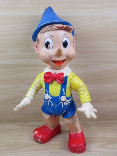 Vecchio pupazzo pinocchio - pupazzo,
