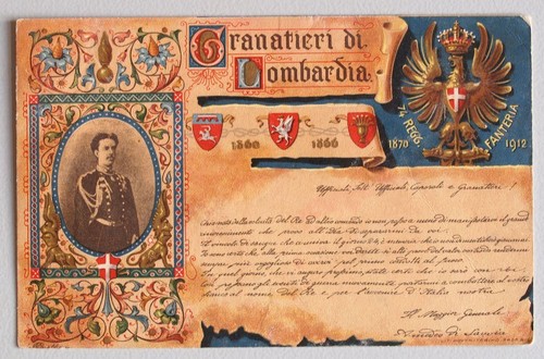 Italia 1912 reggimento - 1912,