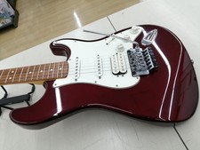 FENDER MEXICO STRATOCASTER HSS FLOYD ROSE corpo in ontano 2000 usato con cust...