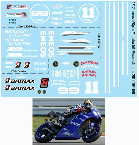 Decals per yamaha m1 - ,