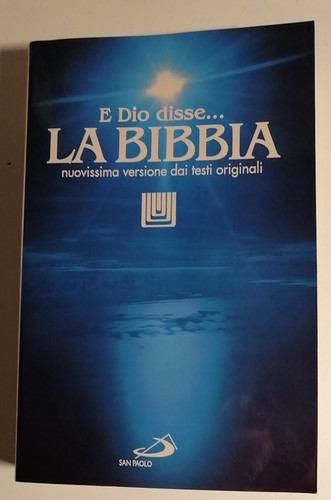 Dio disse la bibbia - e,