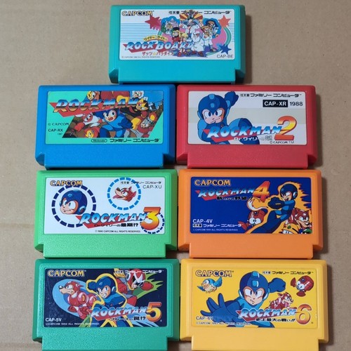 Megaman rockman famicom - rockman, capcom