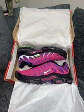 🔥 UK 9.5 - NIKE AIR MAX PLUS TN TUNED FIREBERRY REBELLIOUS AIR - NUOVE DI ZECCA 