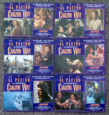 set completo 6 fotobuste CARLITO'S WAY Al Pacino Brian De Palma Sean Penn Miller