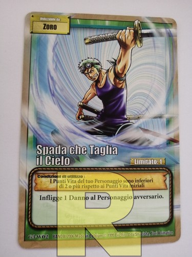 Spada che taglia cielo - taglia, il