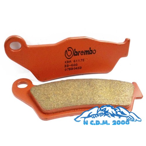 Pastiglie posteriori brembo - pastiglie,