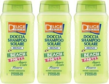3 x DELICE GEL DOCCIA SHAMPOO