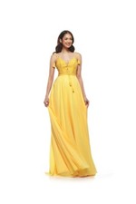 Colors Dress Yellow Beaded