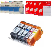 CANON PGI-525 CLI-526 CARTUCCIA COMPATIBILE NO OEM KIT BK C M Y CON CHIP