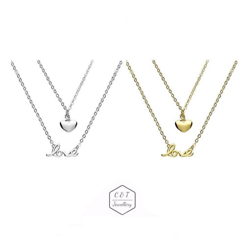 Collana con ciondolo - , doppia