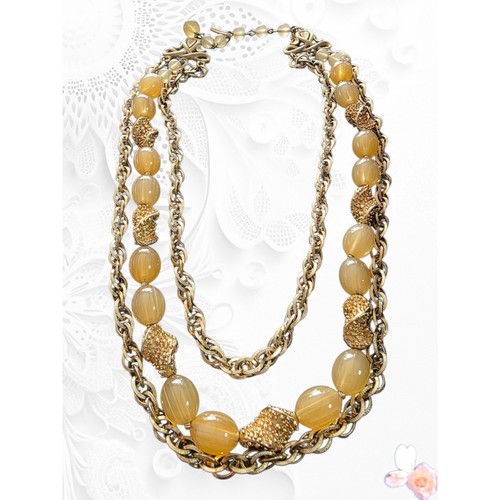 Collana corona trifari tre - collana,