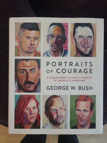Signed george bush portraits - signed,
