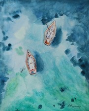 Quadro acquerello originale