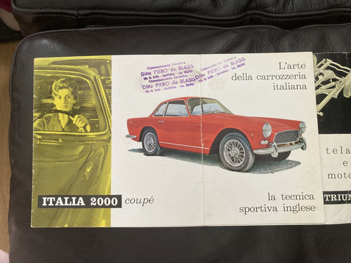 Brochure originale triumph - brochure,