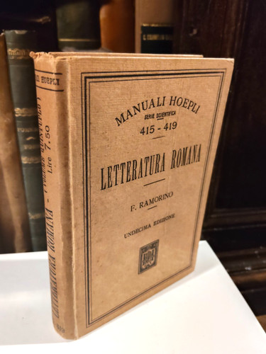 Letteratura romana ramorino - romana,