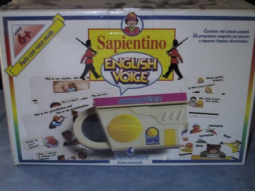 Sapientino english voice - english, 160