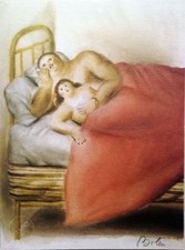 FERNANDO BOTERO "Lussuria" -