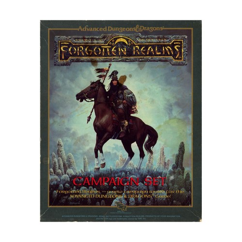 Tsr forgotten realms - forgotten, manuale