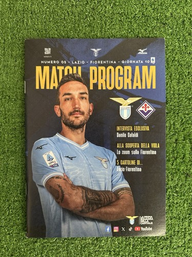 Lazio match fiorentina program - lazio,